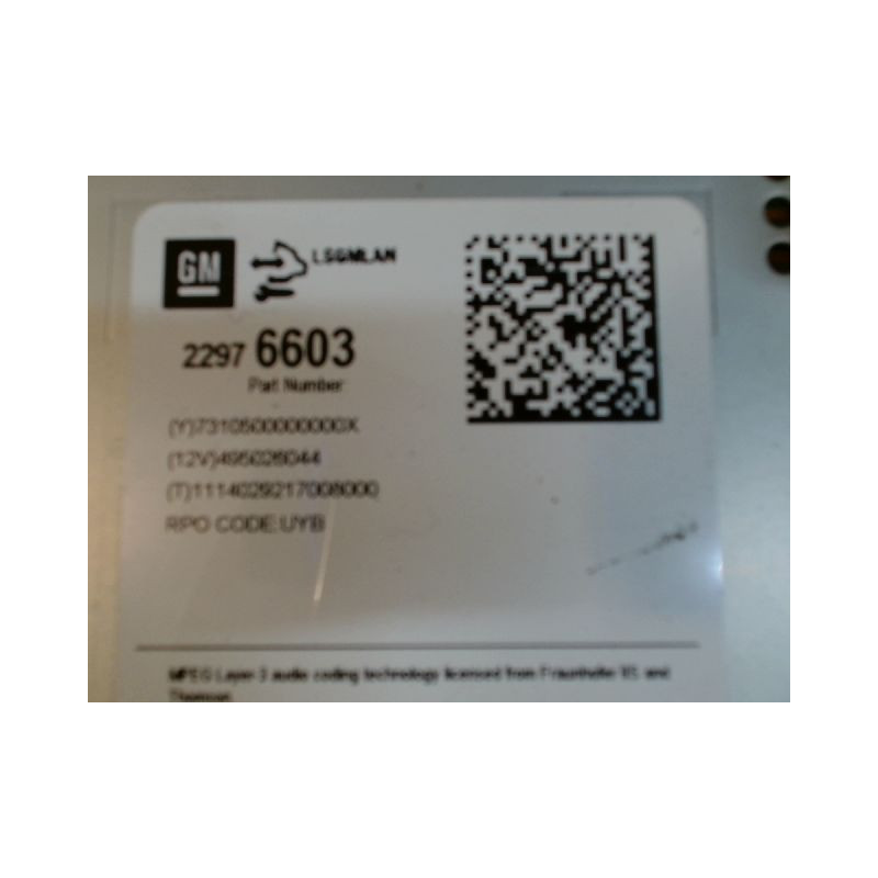 AUTORADIO OPEL ASTRA J PHASE 2 BREAK  DIESEL
