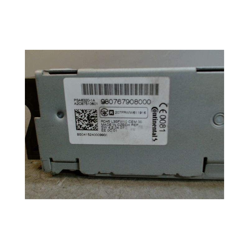 AUTORADIO PEUGEOT 308 2 SW PHASE 1 BREAK  DIESEL