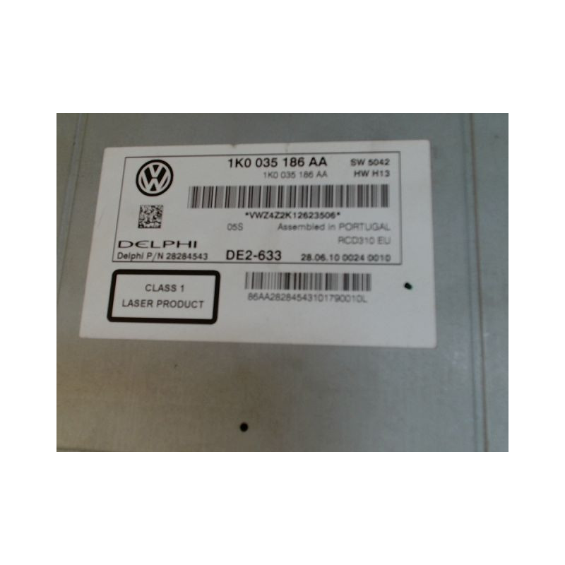AUTORADIO VOLKSWAGEN CADDY 3 PHASE 1  DIESEL