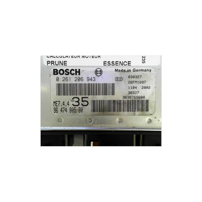 CALCULATEUR MOTEUR PEUGEOT 307 2001-2005