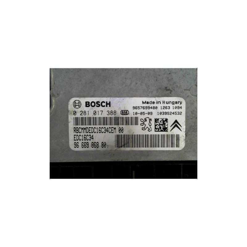 CALCULATEUR MOTEUR PEUGEOT 207 06-13
