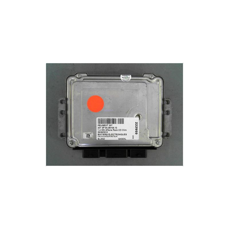 CALCULATEUR MOTEUR PEUGEOT 207 06-13