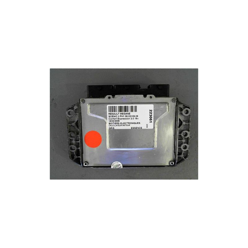 CALCULATEUR MOTEUR RENAULT SCENIC II PH1 02-06