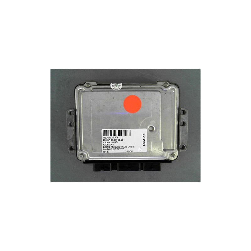 CALCULATEUR MOTEUR PEUGEOT 206 98-09