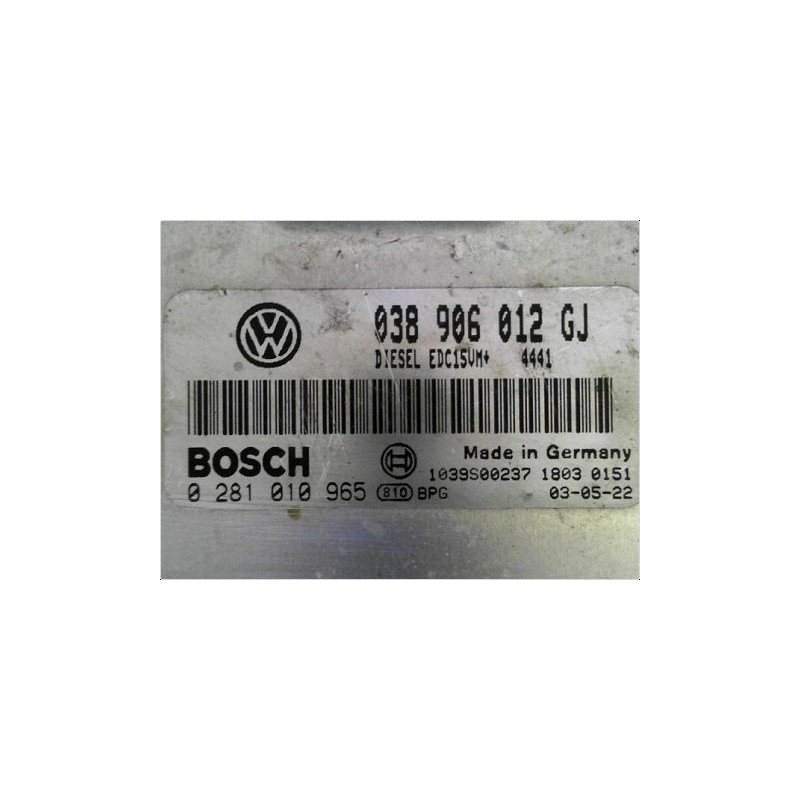 CALCULATEUR MOTEUR SKODA FABIA 2004-2007