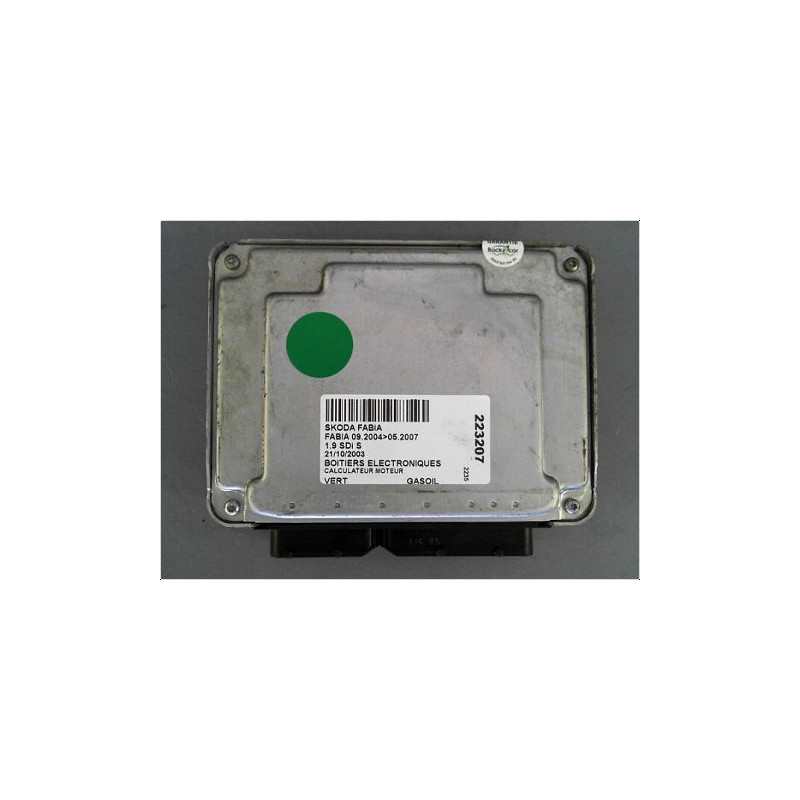 CALCULATEUR MOTEUR SKODA FABIA 2004-2007