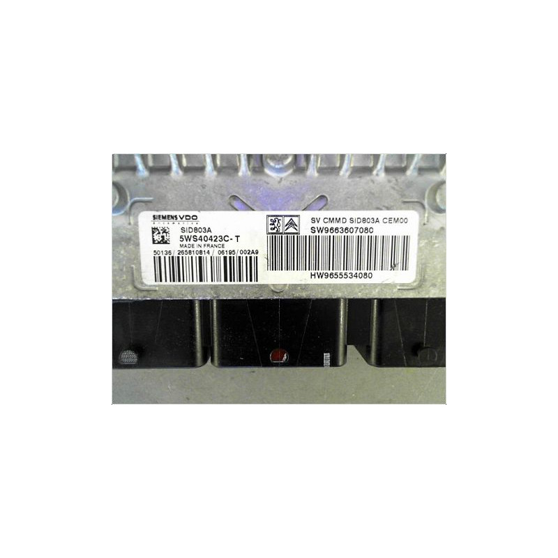 CALCULATEUR MOTEUR PEUGEOT 407 2004-2008