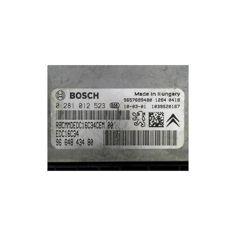 CALCULATEUR MOTEUR CITROEN C3 II 2009-2012