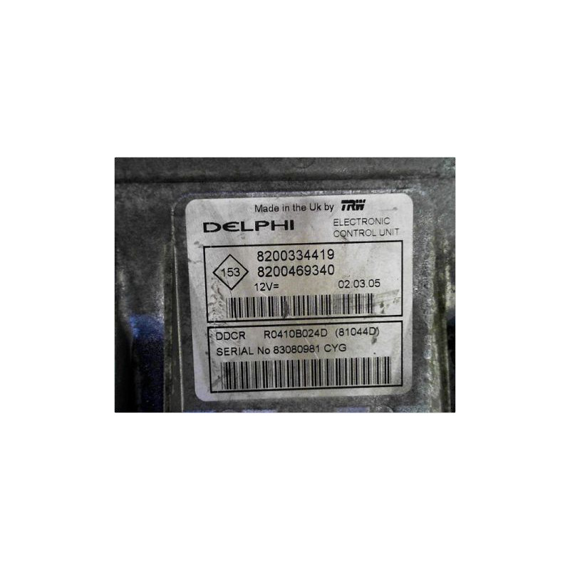CALCULATEUR MOTEUR RENAULT MEGANE II PH1 02-05