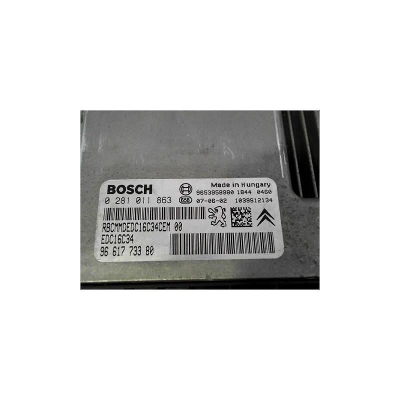 CALCULATEUR MOTEUR PEUGEOT 307 BREAK 05-08