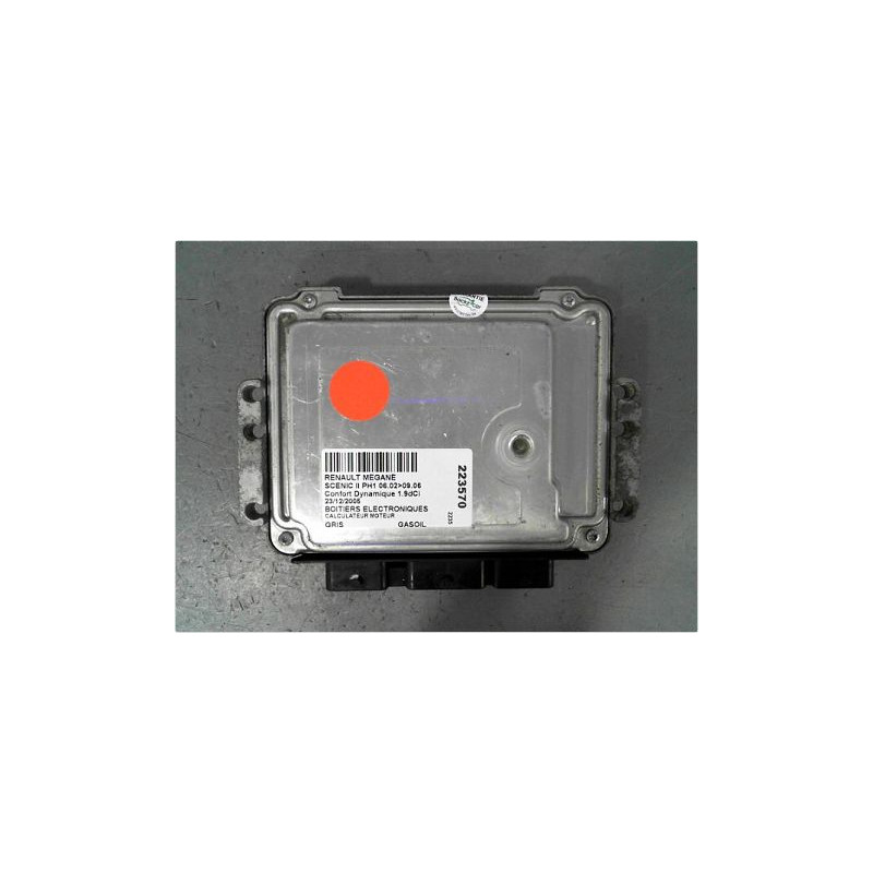 CALCULATEUR MOTEUR RENAULT SCENIC II PH1 02-06