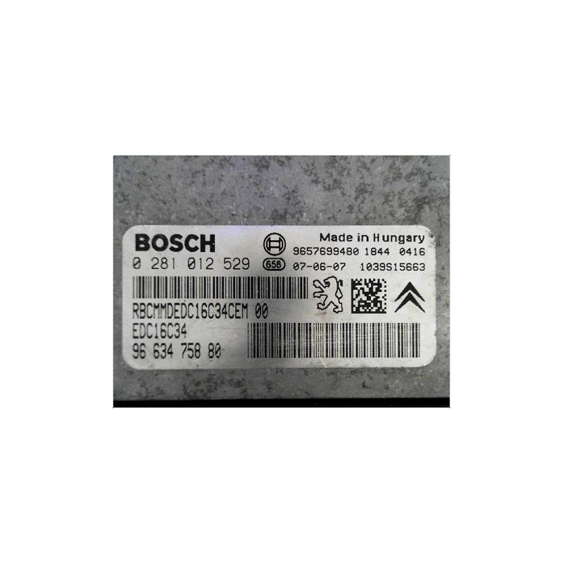 CALCULATEUR MOTEUR CITROEN C3 PH2 2005-2010