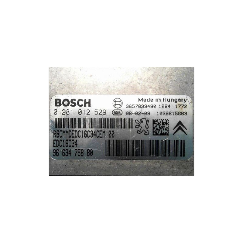 CALCULATEUR MOTEUR CITROEN C3 PH2 2005-2010