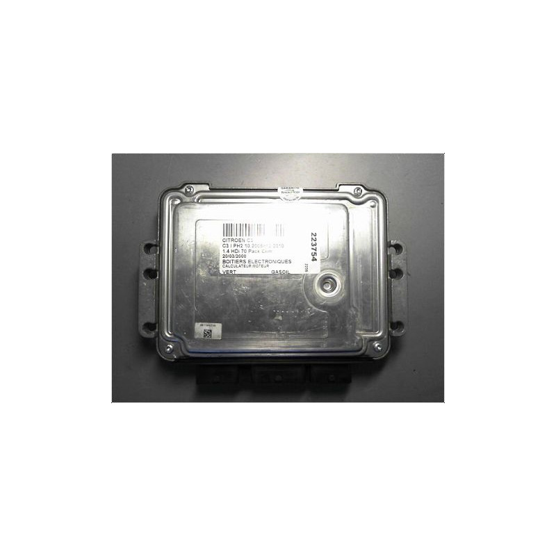CALCULATEUR MOTEUR CITROEN C3 PH2 2005-2010