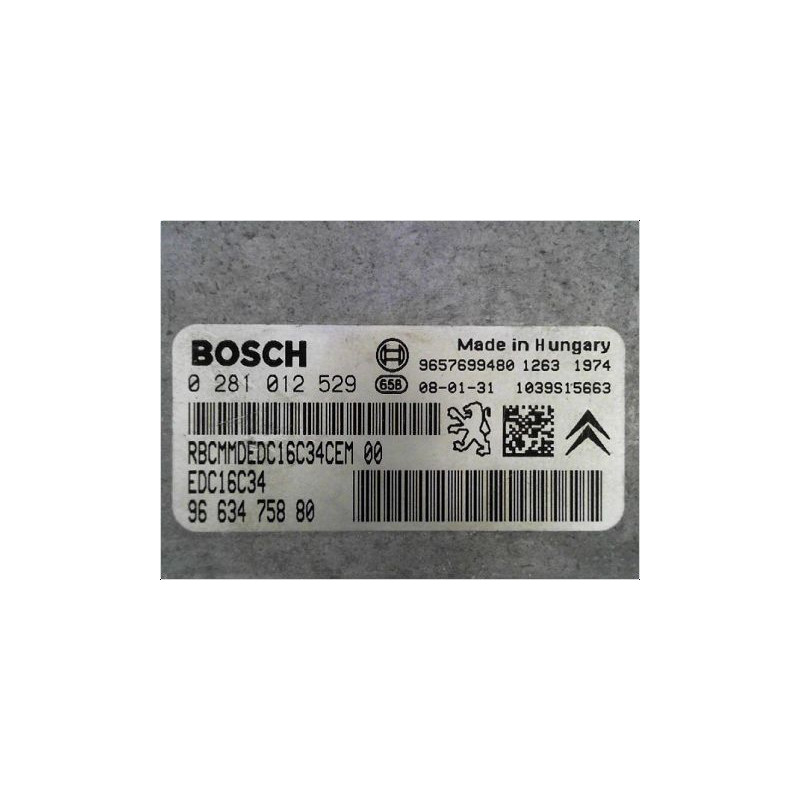 CALCULATEUR MOTEUR CITROEN C3 PH2 2005-2010