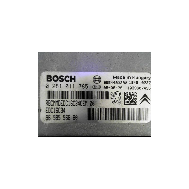 CALCULATEUR MOTEUR CITROEN C3 PH2 2005-2010