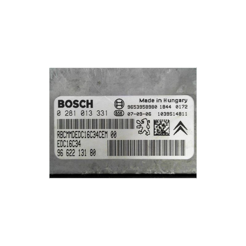 CALCULATEUR MOTEUR CITROEN C4 04-08