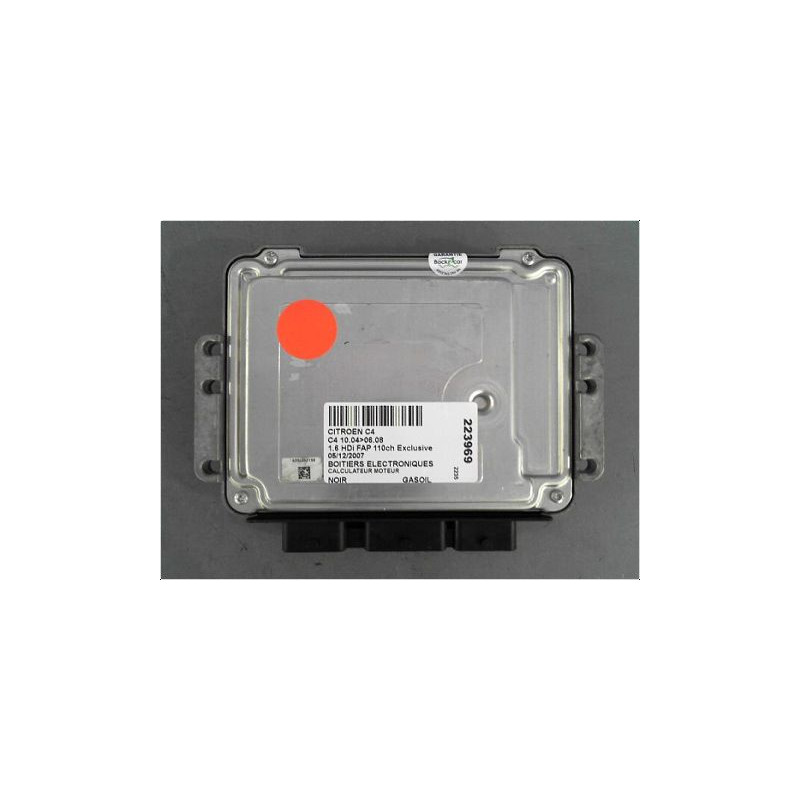CALCULATEUR MOTEUR CITROEN C4 04-08