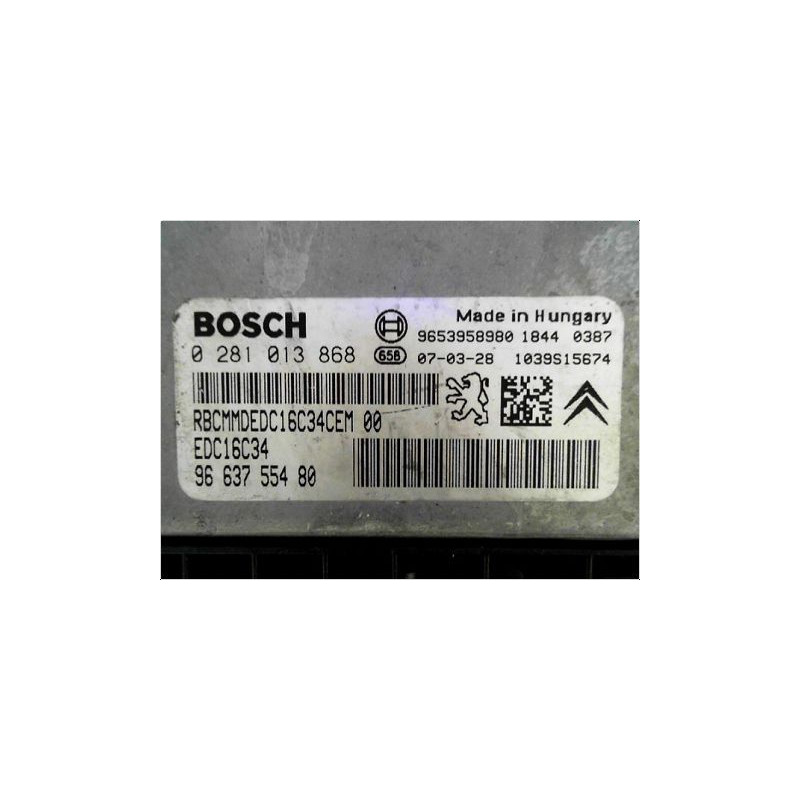CALCULATEUR MOTEUR PEUGEOT 207 5P