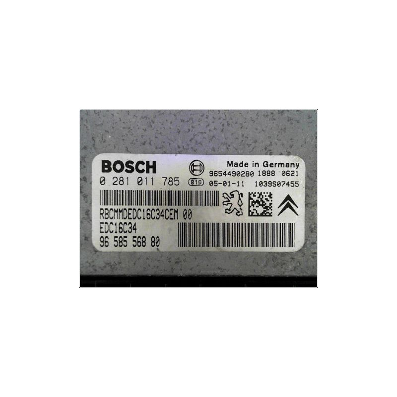 CALCULATEUR MOTEUR CITROEN C3 PH2 2005-2010