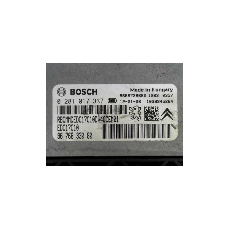 CALCULATEUR MOTEUR CITROEN C3 II 09-13