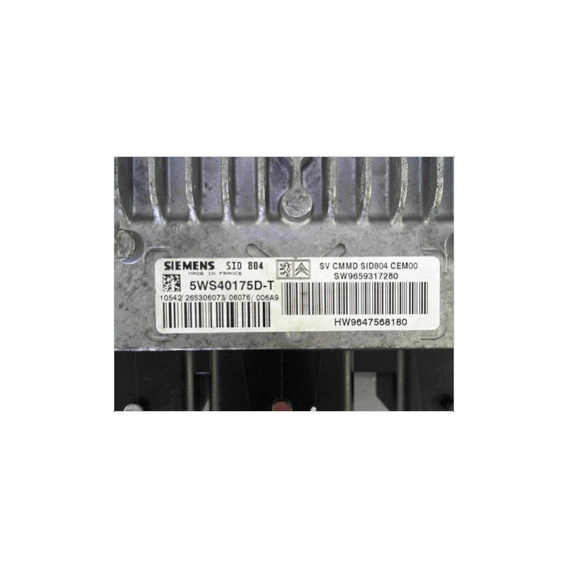 CALCULATEUR MOTEUR PEUGEOT 1007 05-10