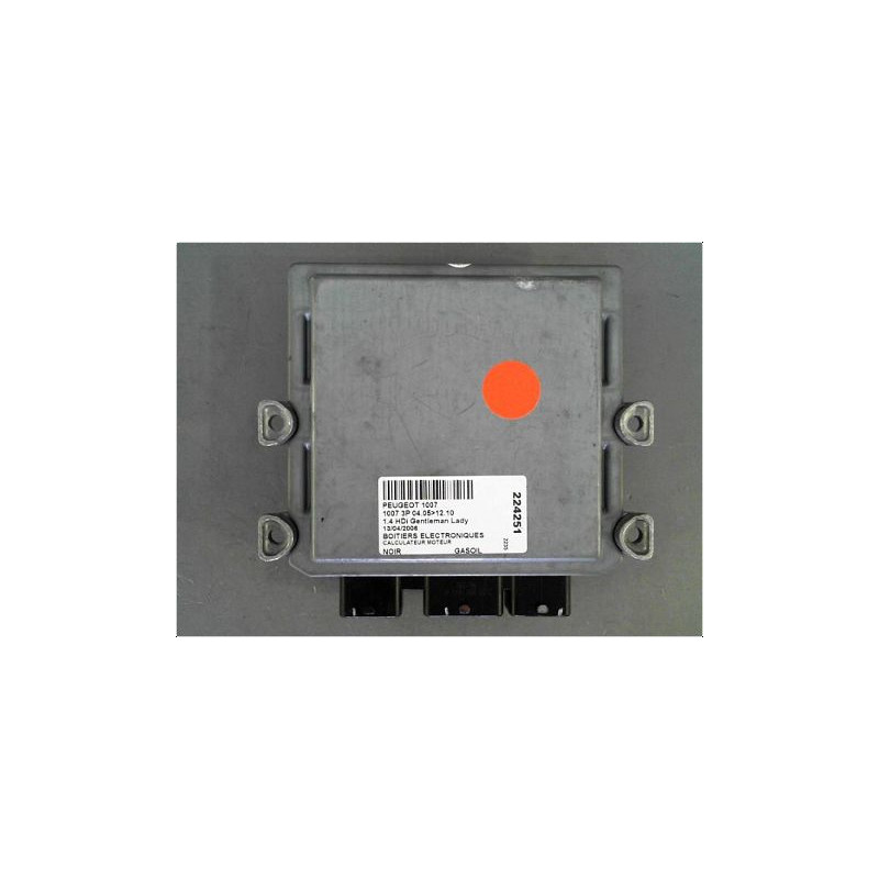 CALCULATEUR MOTEUR PEUGEOT 1007 05-10
