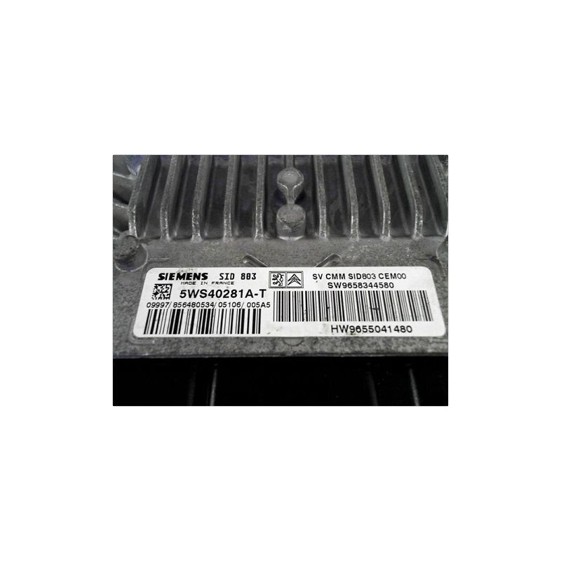 CALCULATEUR MOTEUR PEUGEOT 307 2001-2005