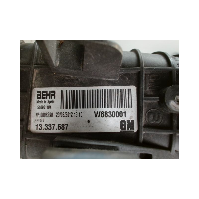 ECHANGEUR AIR OPEL MERIVA B PHASE 1  ESSENCE