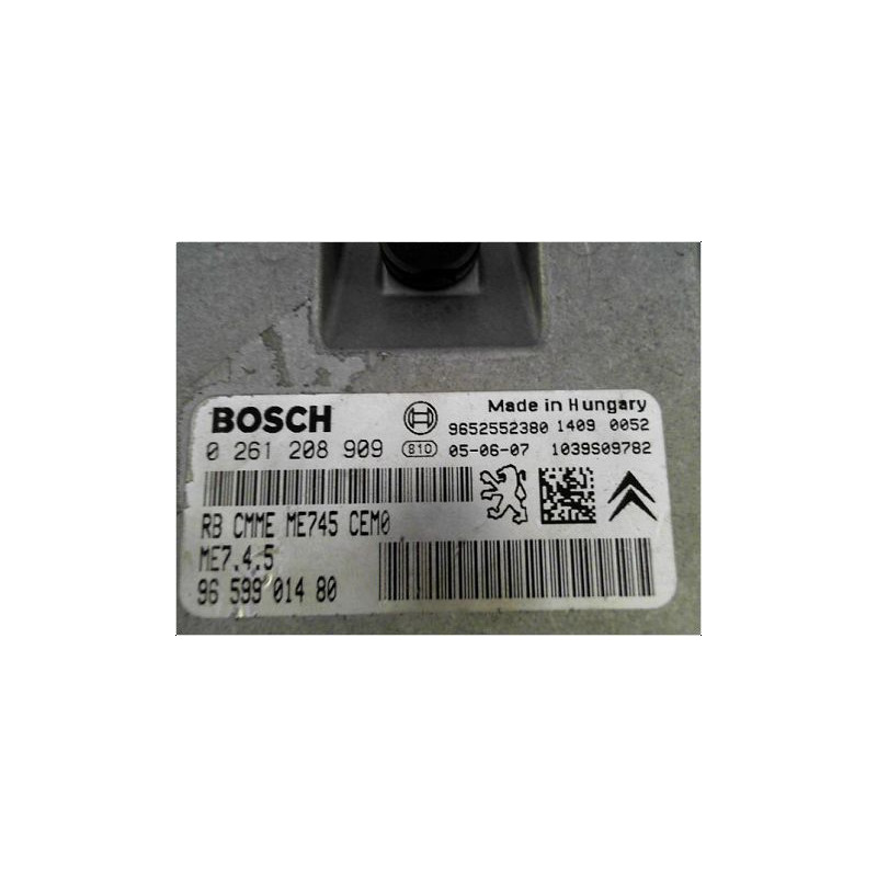 CALCULATEUR MOTEUR PEUGEOT 307 CC 2005-