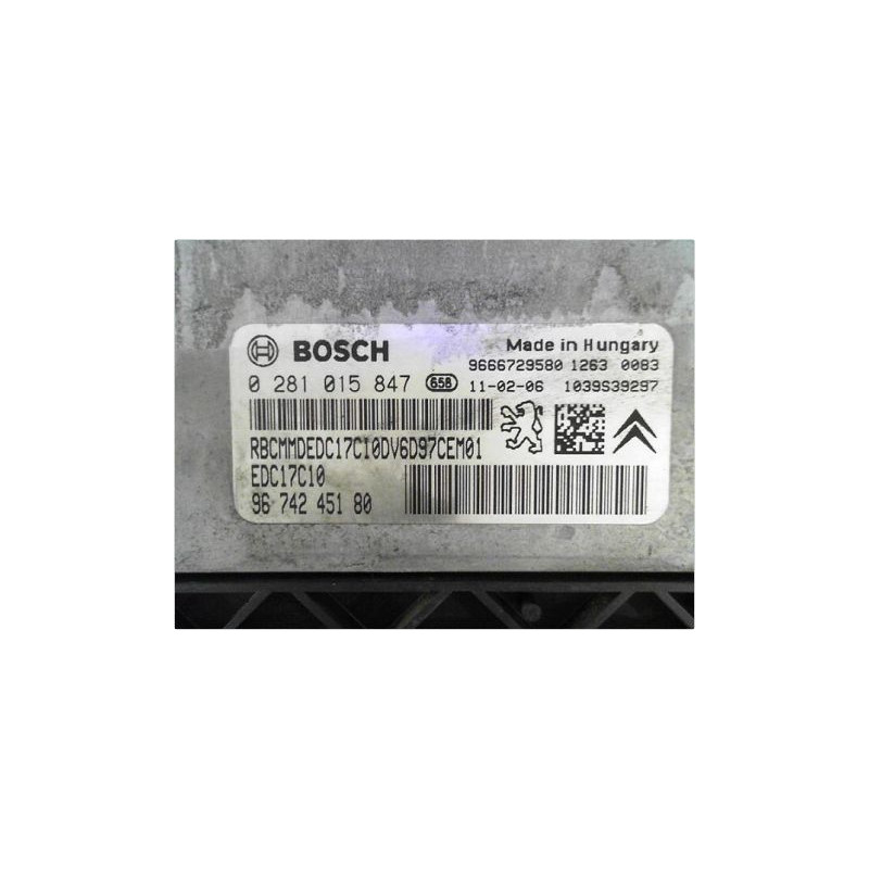 CALCULATEUR MOTEUR PEUGEOT 207 2006-2013