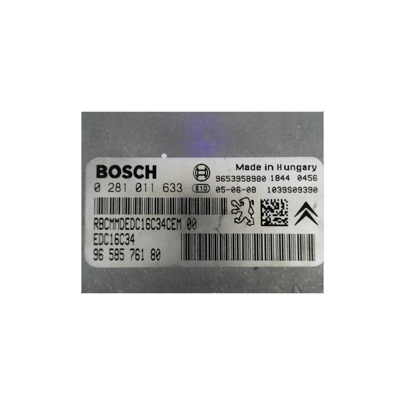 CALCULATEUR MOTEUR PEUGEOT 407 2004-2008