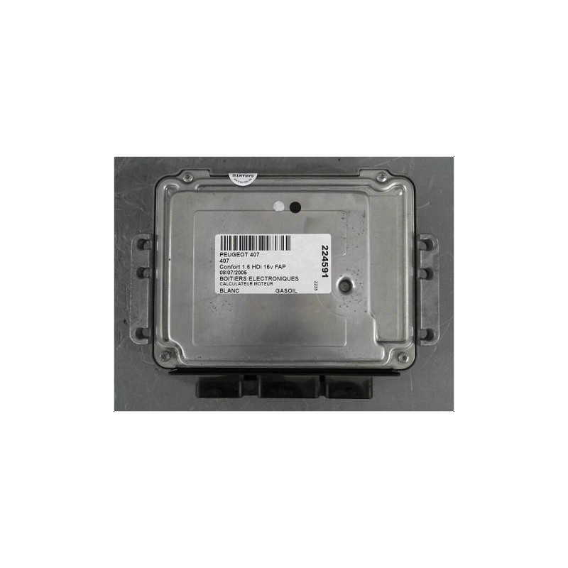 CALCULATEUR MOTEUR PEUGEOT 407 2004-2008