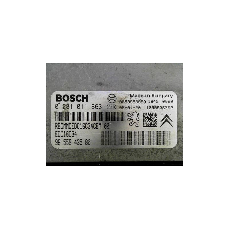 CALCULATEUR MOTEUR CITROEN C4 COUPE 04-08