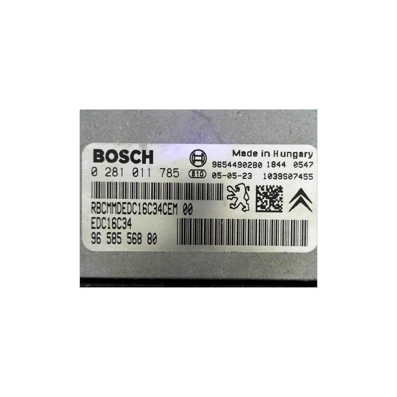 CALCULATEUR MOTEUR CITROEN C3 PH2 2005-2010