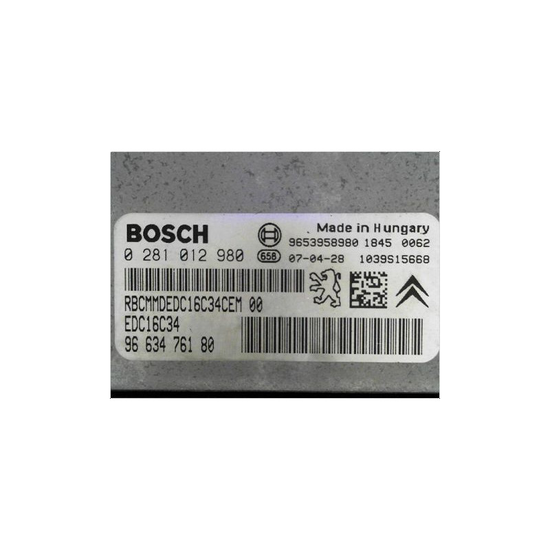 CALCULATEUR MOTEUR CITROEN GRAND C4 PICASSO 06-13