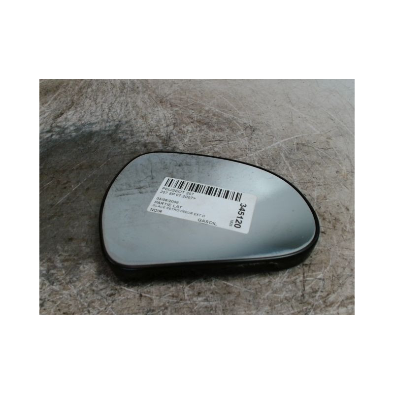 GLACE RETROVISEUR EXT D PEUGEOT 207 2007-