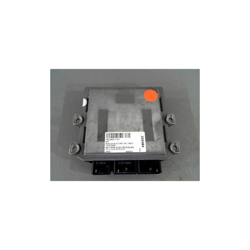 CALCULATEUR MOTEUR PEUGEOT 407 2004-2008