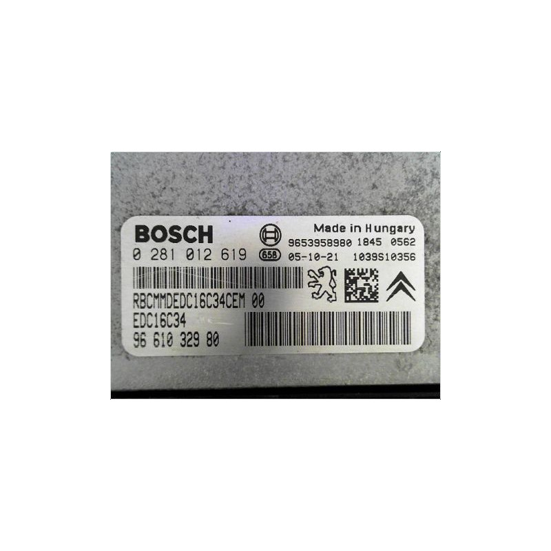 CALCULATEUR MOTEUR CITROEN BERLINGO BREAK 2002-