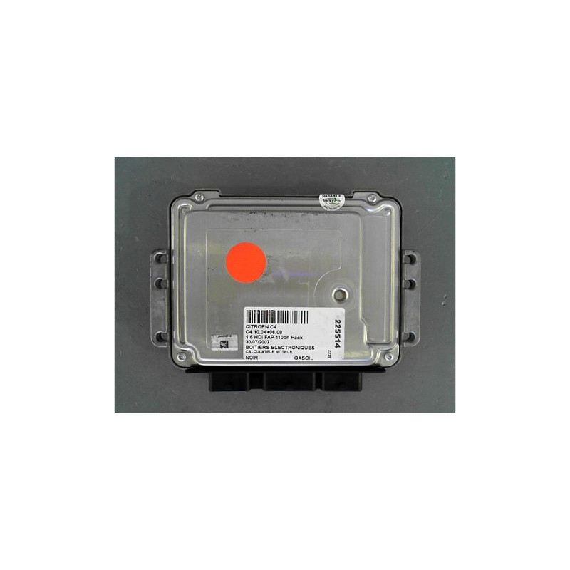 CALCULATEUR MOTEUR CITROEN C4 04-08
