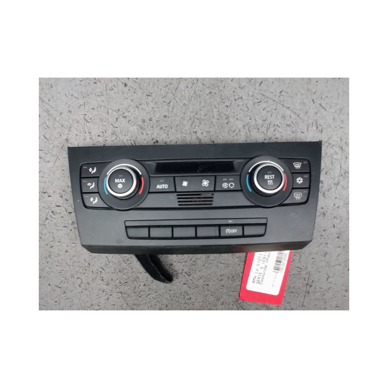 COMMANDE DE CHAUFFAGE BMW SERIE 3 E91 TOURING PHASE 2 BR