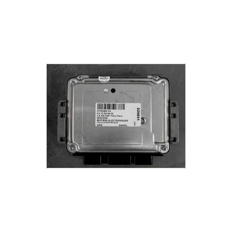 CALCULATEUR MOTEUR CITROEN C4 04-08