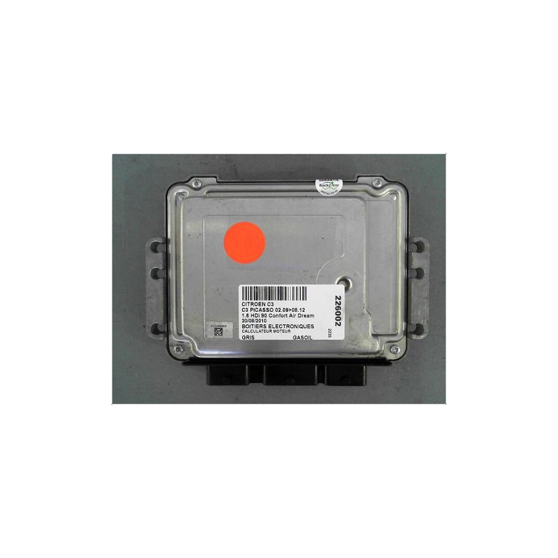 CALCULATEUR MOTEUR CITROEN C3 PICASSO 09-12