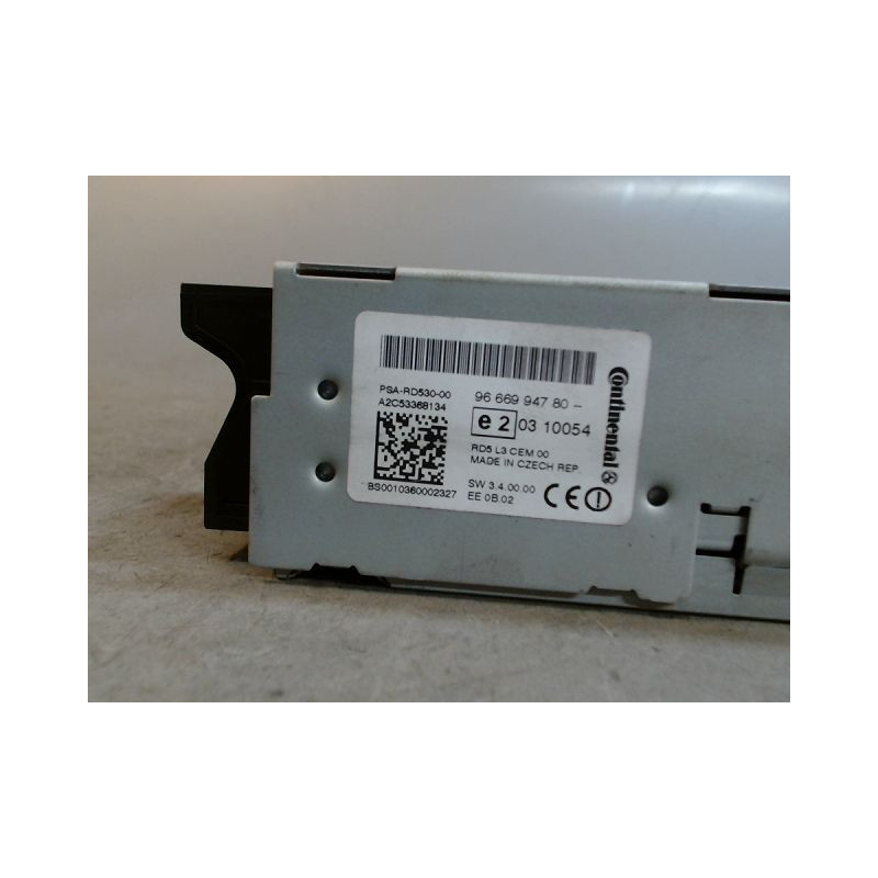 AUTORADIO CITROEN C4 2 PHASE 1 1.6 HDI - 8V TURB