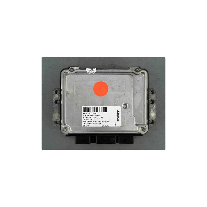 CALCULATEUR MOTEUR PEUGEOT 206 98-09