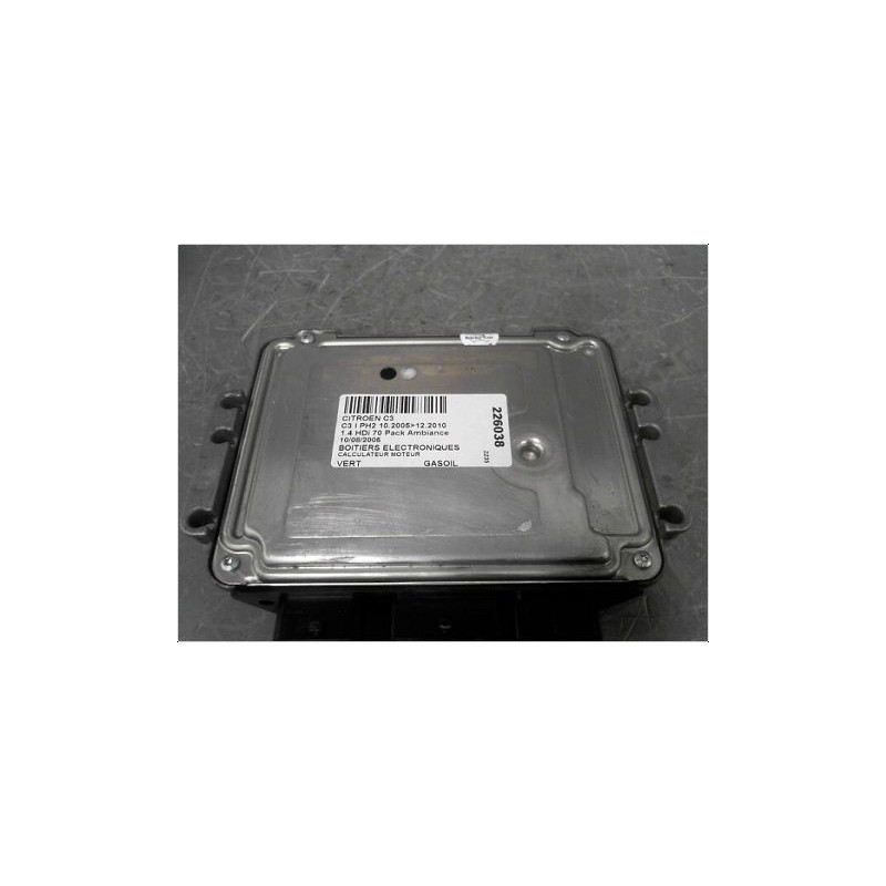 CALCULATEUR MOTEUR CITROEN C3 PH2 2005-2010