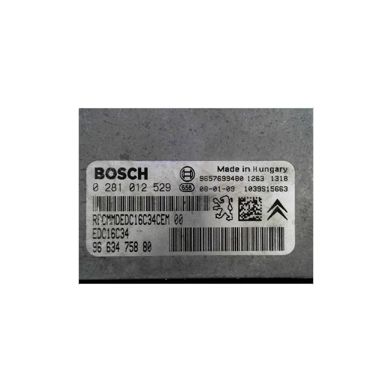 CALCULATEUR MOTEUR CITROEN C3 PH2 2005-2010