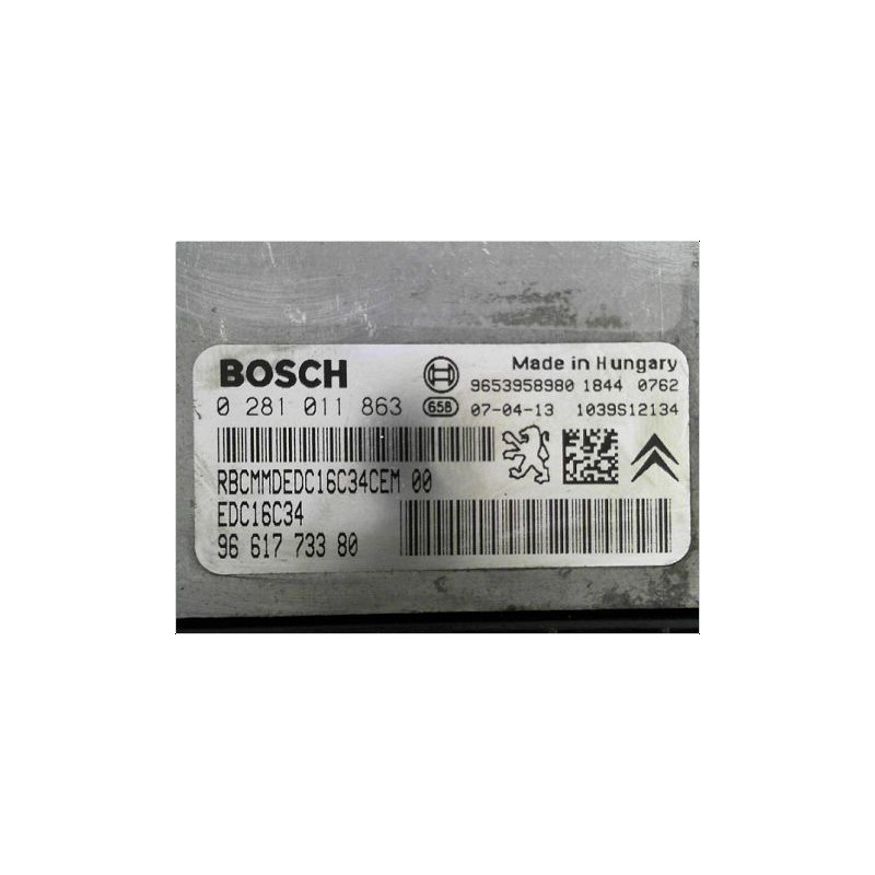 CALCULATEUR MOTEUR CITROEN C4 04-08