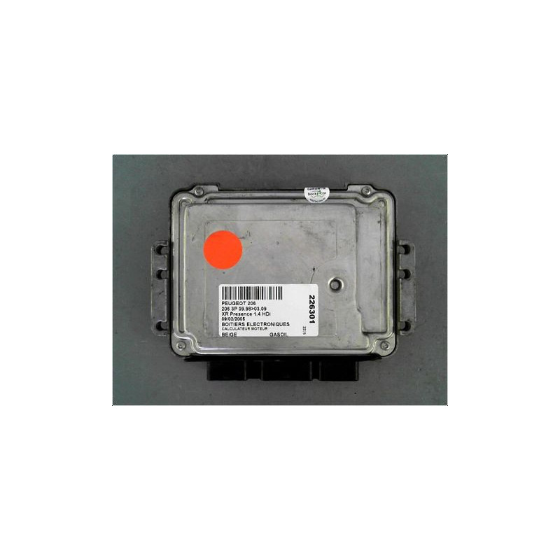 CALCULATEUR MOTEUR PEUGEOT 206 98-09