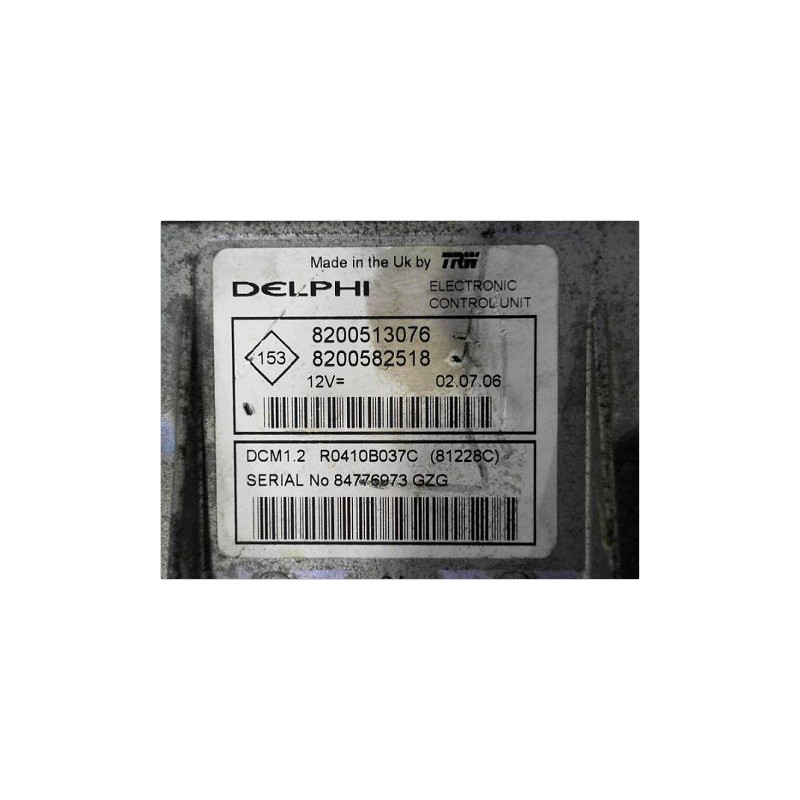 CALCULATEUR MOTEUR RENAULT CLIO II PH.2 01-06